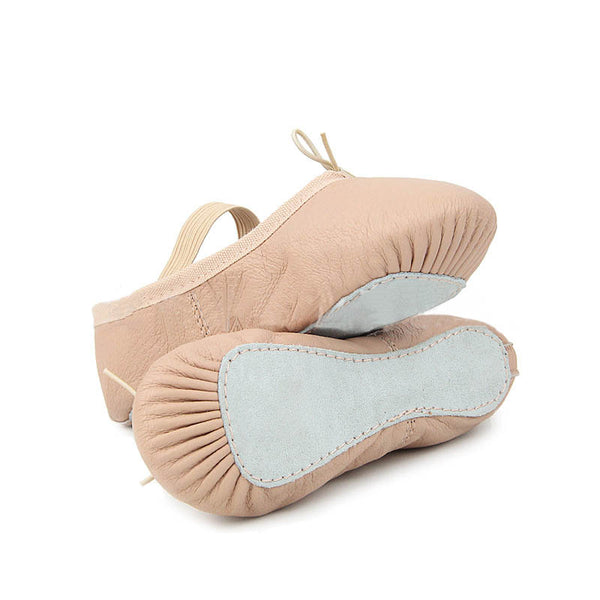 Ballet Shoes - Genuine Leather Full Sole