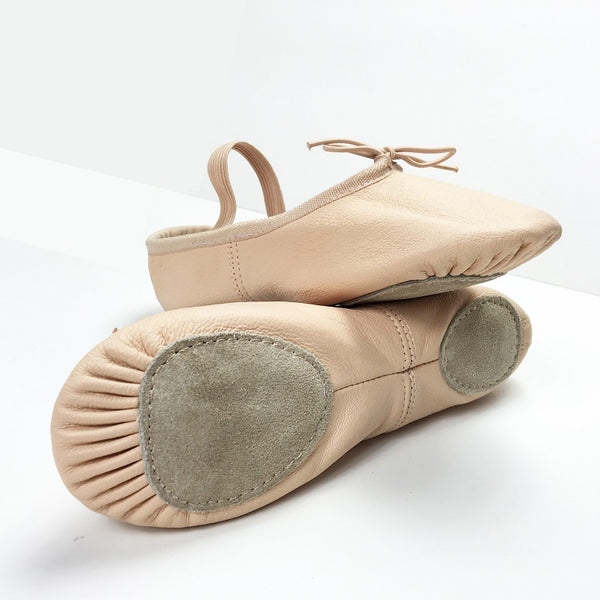 Ballet Shoes - Genuine Leather Split Sole