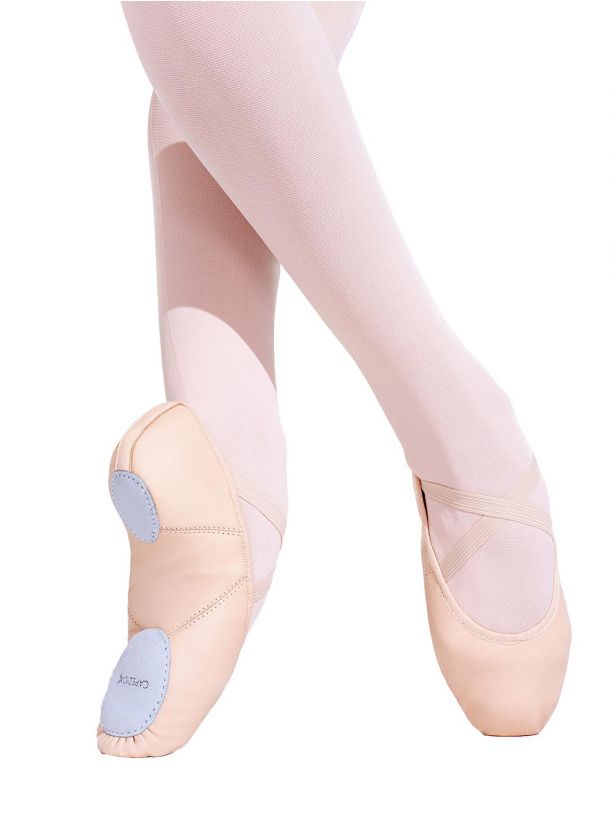 CAPEZIO - Juliet Split Sole Ballet Shoe - Pink
