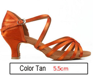 Tango Ballroom Latin Dance Shoes - 5 cm/6 cm/7 cm/8 cm