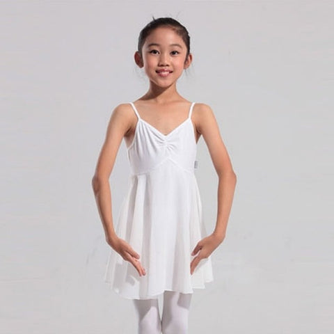Girls Ballet Leotard Dress 2-10T