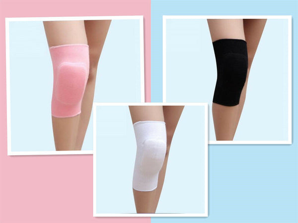 Elastic Knee Pads - Pink